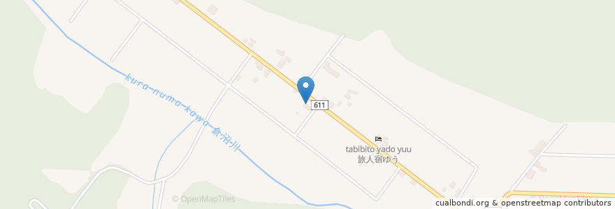 Mapa de ubicacion de 青雲地区住民集会所 en 日本, 北海道, 上川総合振興局, 上川郡(石狩国), 東川町.