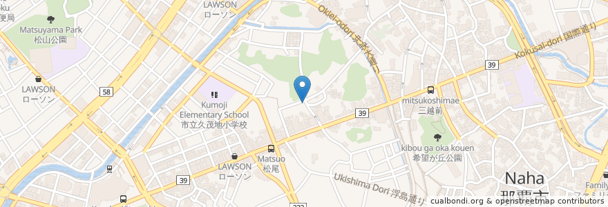 Mapa de ubicacion de Fuwari en Japonya, 沖縄県, 那覇市.