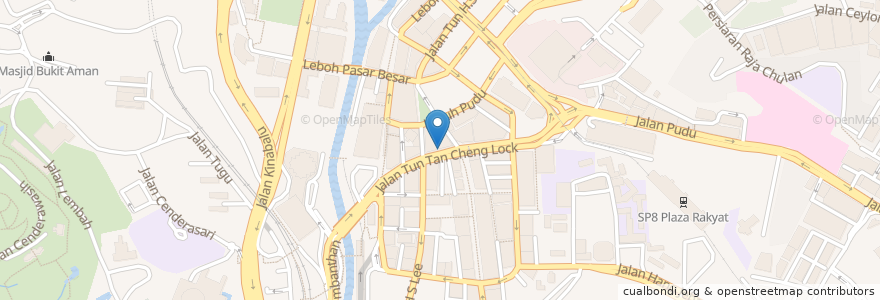 Mapa de ubicacion de Arab Shawarma en Malásia, Selangor, Kuala Lumpur.