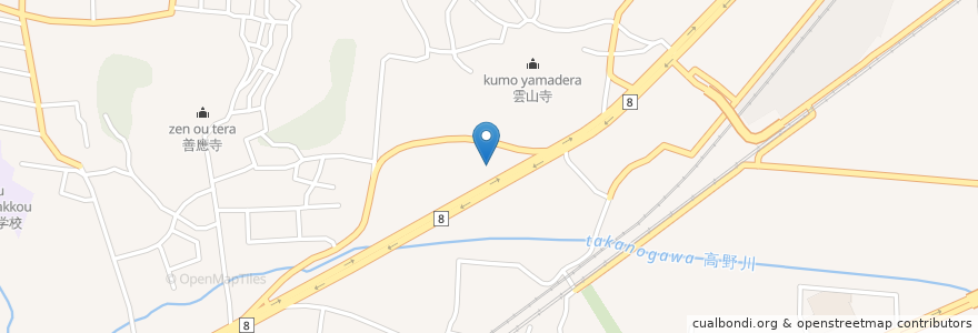 Mapa de ubicacion de ステーキガスト 東仙台店 en اليابان, 宮城県, 仙台市, 宮城野区.