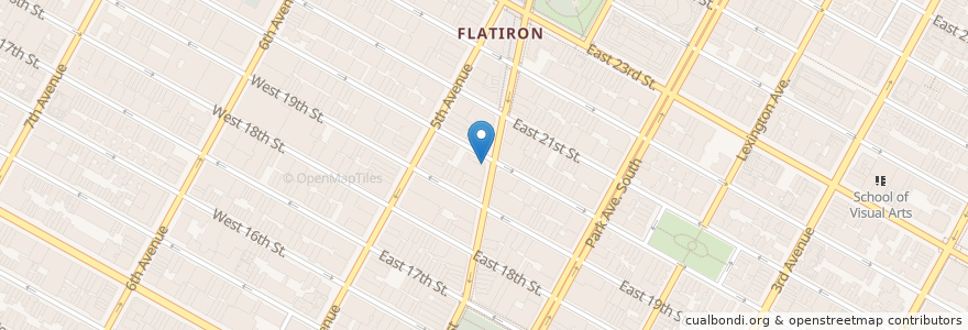 Mapa de ubicacion de Brooks Brothers - Red Fleece Cafe en الولايات المتّحدة الأمريكيّة, نيويورك, New York, New York County, Manhattan, Manhattan Community Board 5.