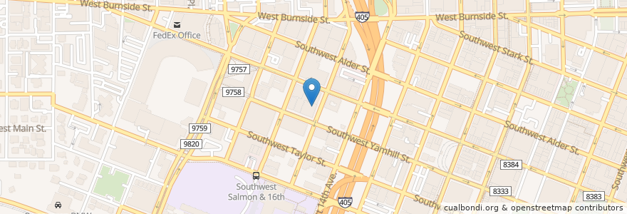 Mapa de ubicacion de Gracie's en 美利坚合众国/美利堅合眾國, 俄勒冈州/俄勒岡州, Portland, Multnomah County.