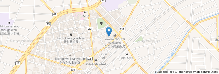 Mapa de ubicacion de かちがわ心と体のクリニック en Giappone, Prefettura Di Aichi, 春日井市.