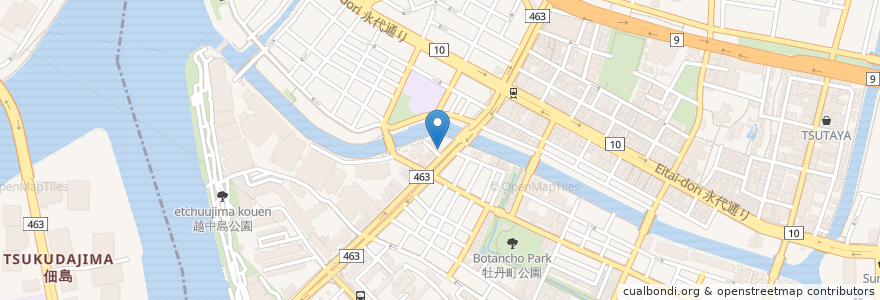 Mapa de ubicacion de Il Zelante en ژاپن, 東京都, 江東区.