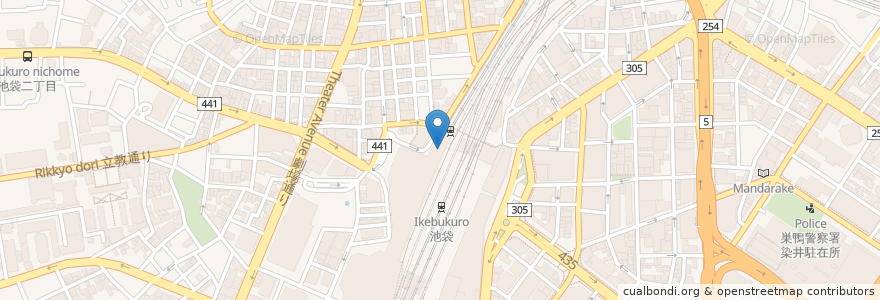Mapa de ubicacion de 東武 バンケット ホール en Japón, Tokio, Toshima.