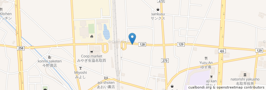 Mapa de ubicacion de 村さ来名取店 en Japan, Präfektur Miyagi, 名取市.