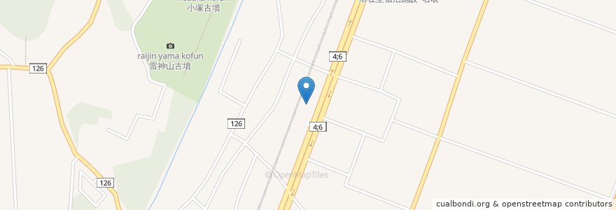 Mapa de ubicacion de 快活Club en Jepun, 宮城県, 名取市.