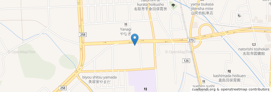 Mapa de ubicacion de 金沢内科胃腸科 en 日本, 宮城県, 名取市.
