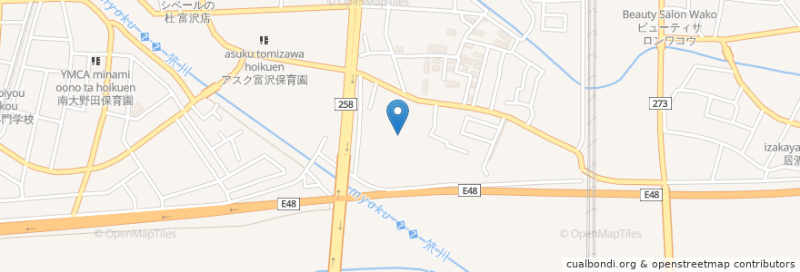 Mapa de ubicacion de ツルハドラッグ 大野田店 en اليابان, 宮城県, 仙台市, 太白区.
