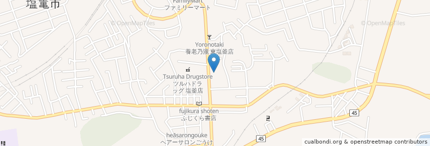 Mapa de ubicacion de いけの産婦人科小児科医院 en Japan, Präfektur Miyagi, 塩竈市.