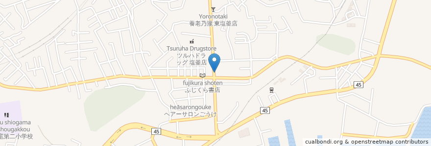 Mapa de ubicacion de 高橋ジェネラルクリニック en 日本, 宮城県, 塩竈市.