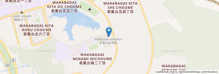 Mapa de ubicacion de 自動販売機(コカ・コーラ、SAPPORO) en Japon, Préfecture De Tottori, 鳥取市.