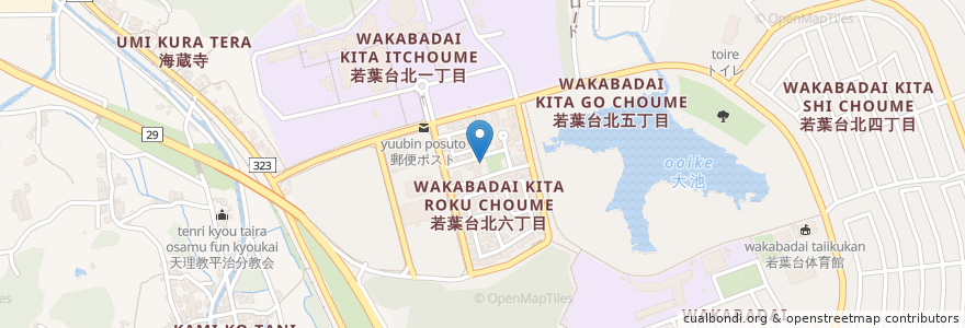 Mapa de ubicacion de 自動販売機(KIRIN) en 日本, 鳥取県, 鳥取市.