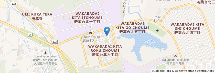 Mapa de ubicacion de 自動販売機(Dydo) en Japón, Prefectura De Tottori, 鳥取市.
