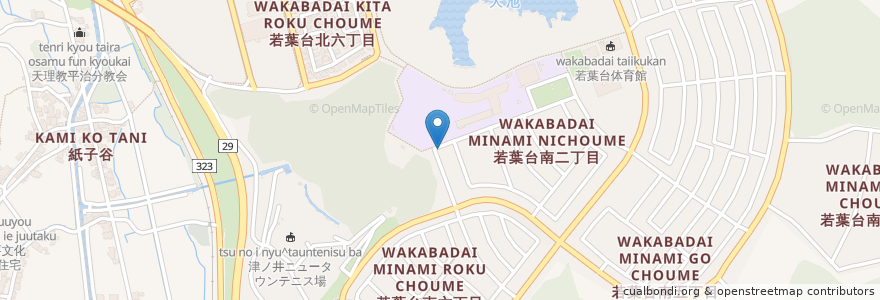 Mapa de ubicacion de 自動販売機(NEOS、コカ・コーラ) en Japan, Tottori Prefecture, Tottori.