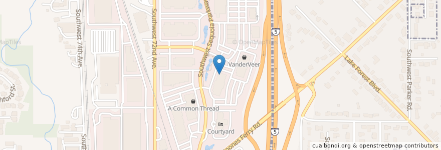 Mapa de ubicacion de Jessica Conwell en Stati Uniti D'America, Oregon, Washington County, Tigard.