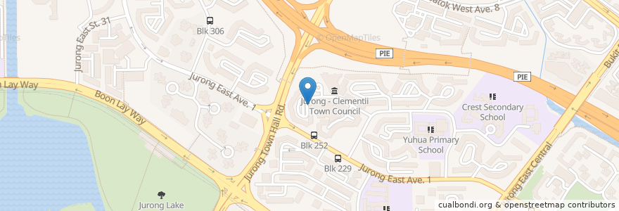 Mapa de ubicacion de Zai Shun Seafood en Singapura, Southwest.