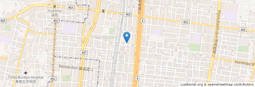 Mapa de ubicacion de ヴェジハーブサーガ en Japón, Tokio, Taito.