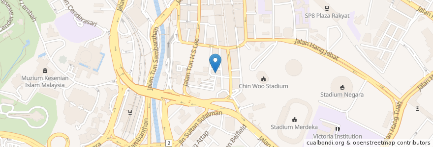 Mapa de ubicacion de Old China Café en مالزی, سلانگور, کوالا لامپور.