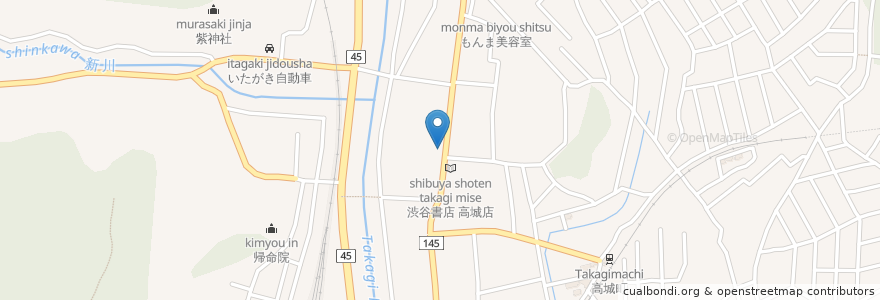 Mapa de ubicacion de 石巻商工信用組合 松島支店 en ژاپن, 宮城県, 宮城郡, 松島町.