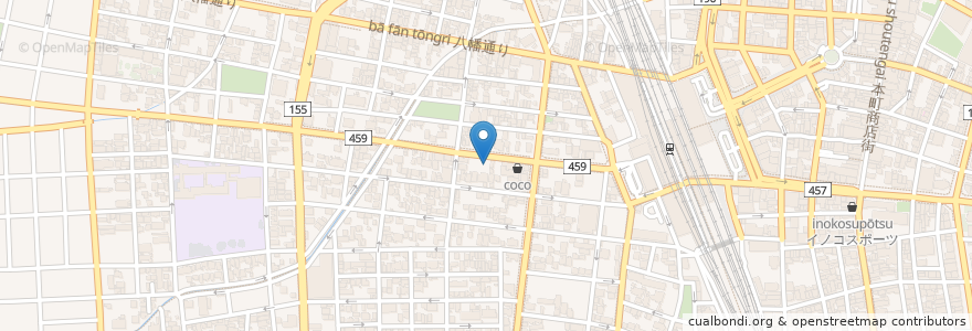 Mapa de ubicacion de トヨタレンタカー en 일본, 아이치현, 一宮市.