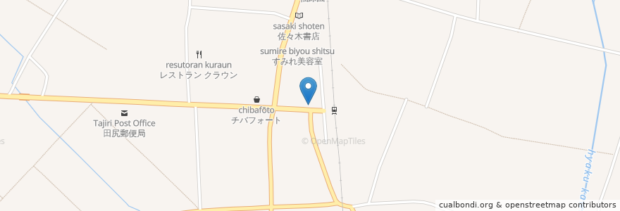 Mapa de ubicacion de 中沢歯科医院 en Jepun, 宮城県, 大崎市.