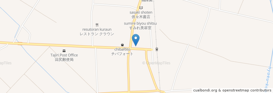 Mapa de ubicacion de とも寿司 en Japonya, 宮城県, 大崎市.