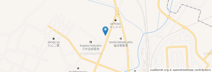 Mapa de ubicacion de 寿司処大番 en Japan, Präfektur Miyagi, 遠田郡, 美里町.