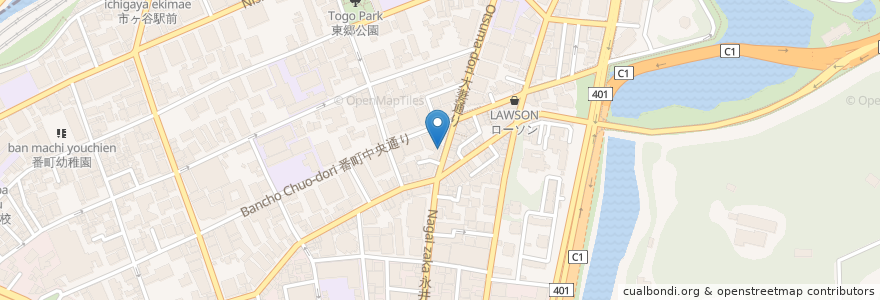 Mapa de ubicacion de スギ薬局 en 日本, 东京都/東京都, 千代田區.