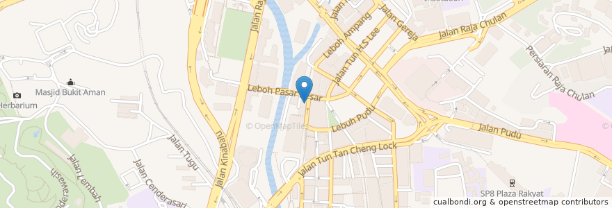 Mapa de ubicacion de Arch Cafe en مالزی, سلانگور, کوالا لامپور.