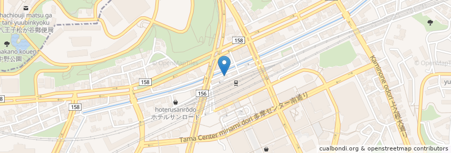 Mapa de ubicacion de 鳥貴族 en Japão, Tóquio, 多摩市.