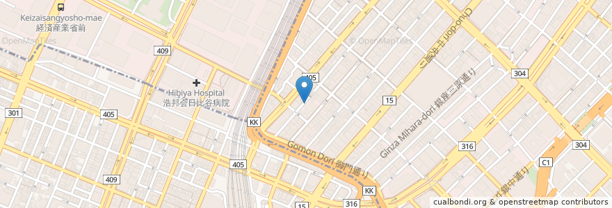 Mapa de ubicacion de Rage Bar en 日本, 東京都.