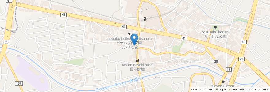 Mapa de ubicacion de ファーム薬局 en Giappone, Tokyo, 多摩市.