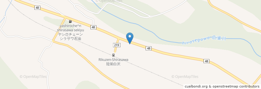 Mapa de ubicacion de 早川医院 en Japonya, 宮城県, 仙台市, 青葉区.