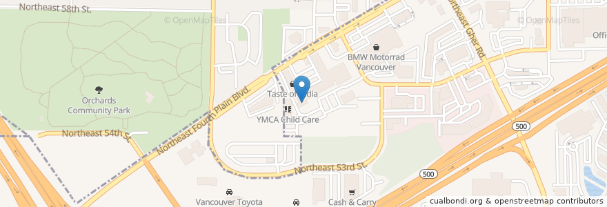 Mapa de ubicacion de Sandr J. Odren Early Learning Center en Stati Uniti D'America, Washington, Clark County, Vancouver.