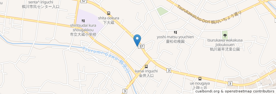 Mapa de ubicacion de 壱角家 en Japan, Tokyo, Machida.