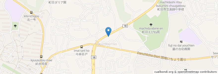 Mapa de ubicacion de ENEOS en Japonya, 東京都, 町田市.