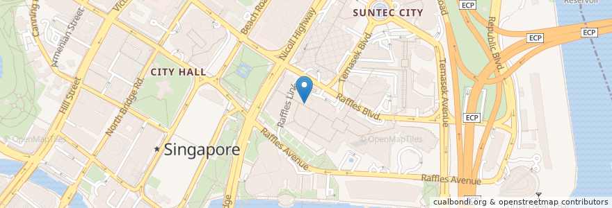Mapa de ubicacion de St. Marc Cafe en Singapur, Central.