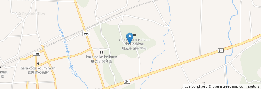 Mapa de ubicacion de 姫方公民館 en Japão, 佐賀県, 三養基郡, みやき町.