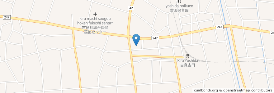 Mapa de ubicacion de 西尾市 en ژاپن, 愛知県, 西尾市.