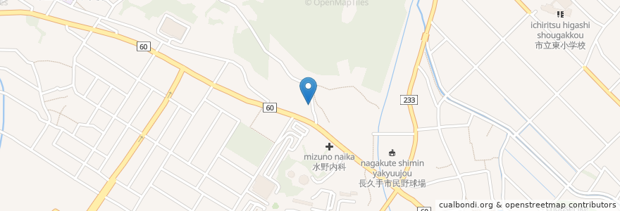 Mapa de ubicacion de 長久手市 en Japan, 愛知県, 長久手市.