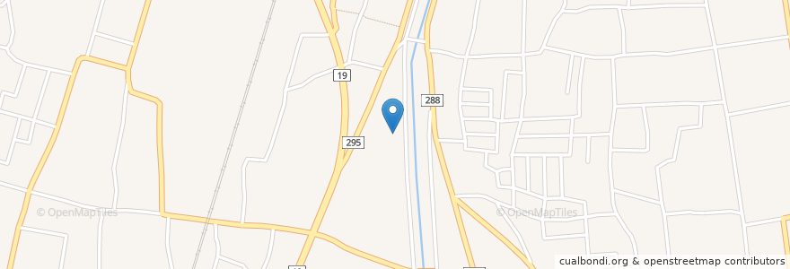 Mapa de ubicacion de フォンターナ en 日本, 长野县, 松本市.