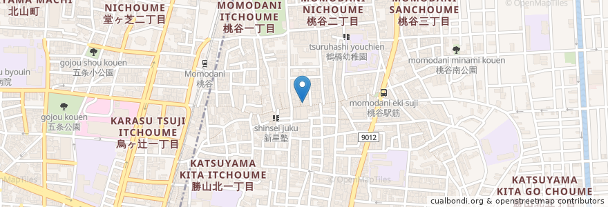 Mapa de ubicacion de よしはら鍼灸整骨院 en Japan, 大阪府, Osaka.