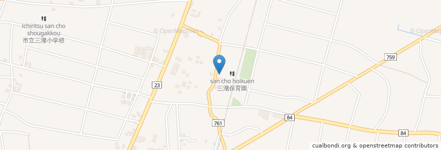 Mapa de ubicacion de 法敬寺 en ژاپن, 福岡県, 久留米市.