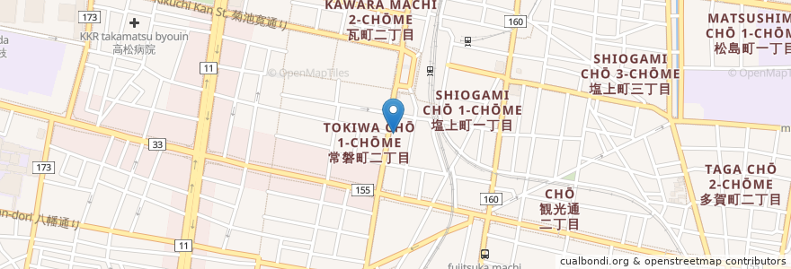 Mapa de ubicacion de Hauʻoli's Masako Aketa Hula Studio en Japón, Prefectura De Kagawa, Takamatsu.