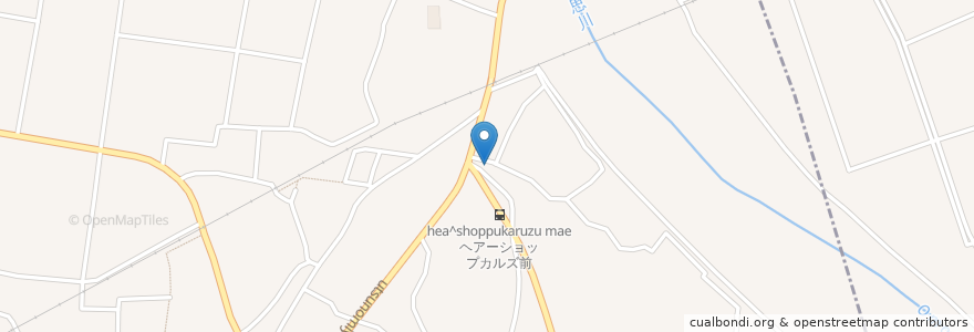 Mapa de ubicacion de 櫻木神社 en 日本, 栃木県, 栃木市.