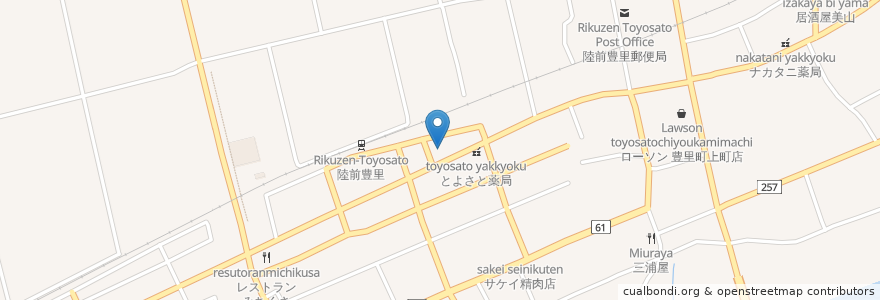 Mapa de ubicacion de 焼肉ソウル en Japón, Prefectura De Miyagi, 登米市.