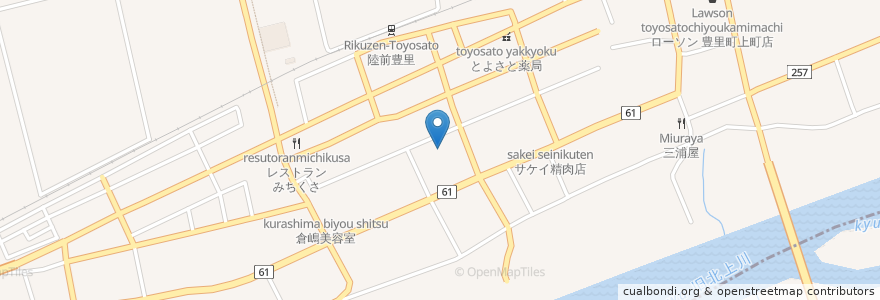 Mapa de ubicacion de 佐藤歯科医院 en Япония, Мияги, 登米市.