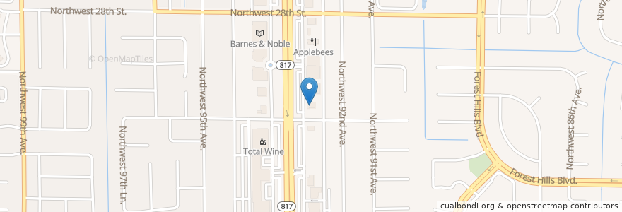 Mapa de ubicacion de PNC Bank en United States, Florida, Broward County, Coral Springs.