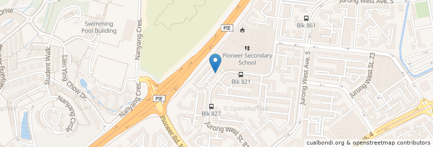 Mapa de ubicacion de West Point Clinic en 新加坡, 西南区.